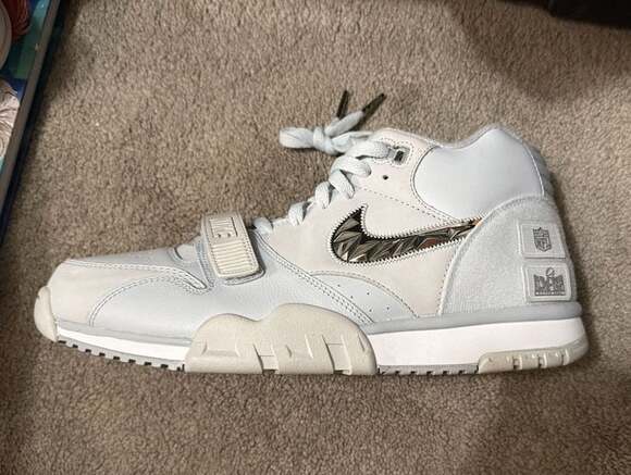 Nike Air Trainer 1 Super Bowl LVIII Pure Platinum FJ6195-002